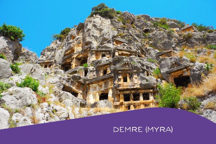 Demre (starověké město Myra), Kekova a neskutečný Kalkan