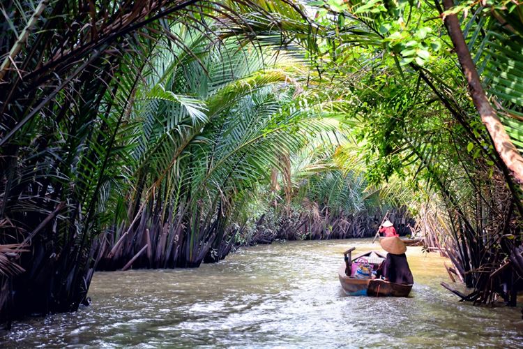 Ben Tre - delta Mekongu